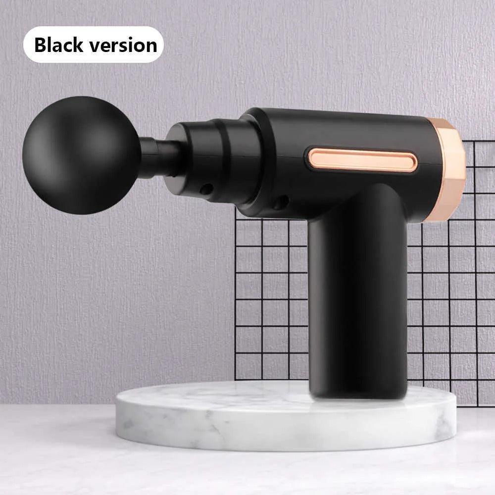 4 In 1 Massage Gun for Pain Relief | Deep Tissue Percussion Massager With 4 Attachments