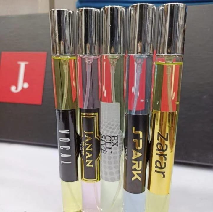 Long Lasting Unisex Perfume Pack of 5